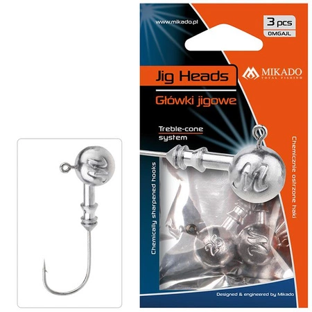 GŁÓWKA JIGOWA - ABERDEEN - 25g-8/0 BN - op.3szt.