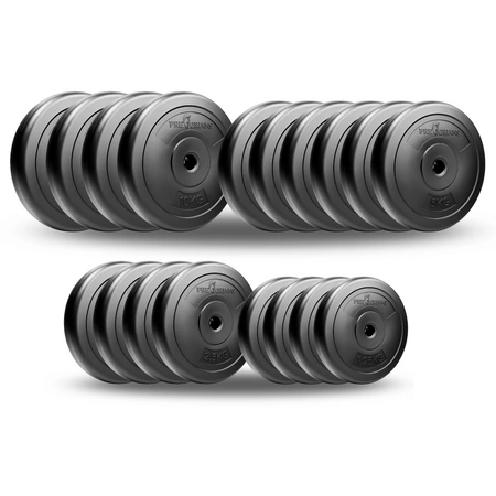 Zestaw do ćwiczeń siłowych 139kg. Siłownia domowa z ławką treningową TB1001, stojakami wolnostojącymi, sztangą / gryfem prostym 180 cm, lekko łamanym 120 cm, obciążeniem 85 kg i hantlami