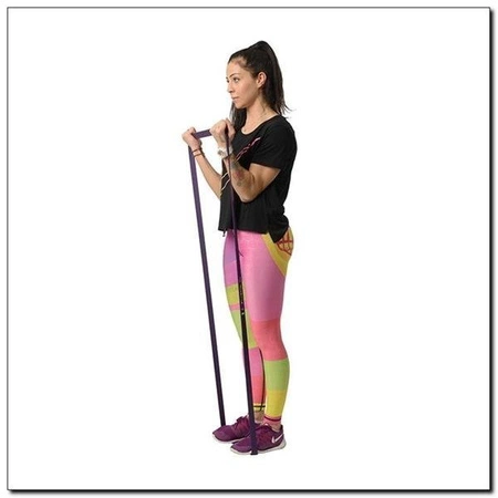 Guma fitness power band fioletowa 12-40 kg HMS