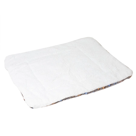 Koc pluszowy dla psa kota ciepłe legowisko mata dla zwierząt S - gwiazdki