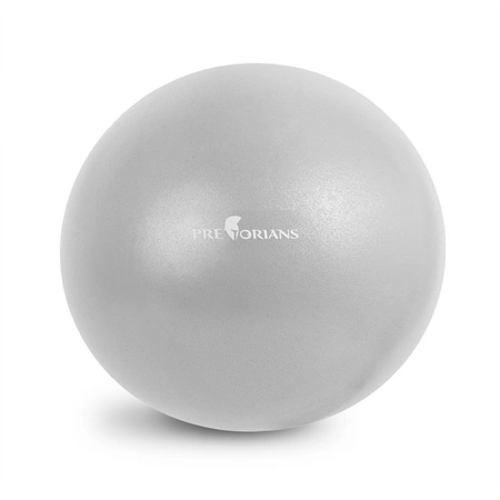 Piłka do pilatesu 25cm srebrna Pretorians