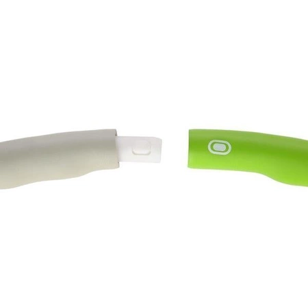 Hula hop 1,5 kg 100cm szaro-limonkowe HHP003 HMS