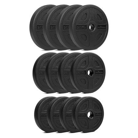 Sztanga 2w1 hantle - zestaw 20 kg Pretorians