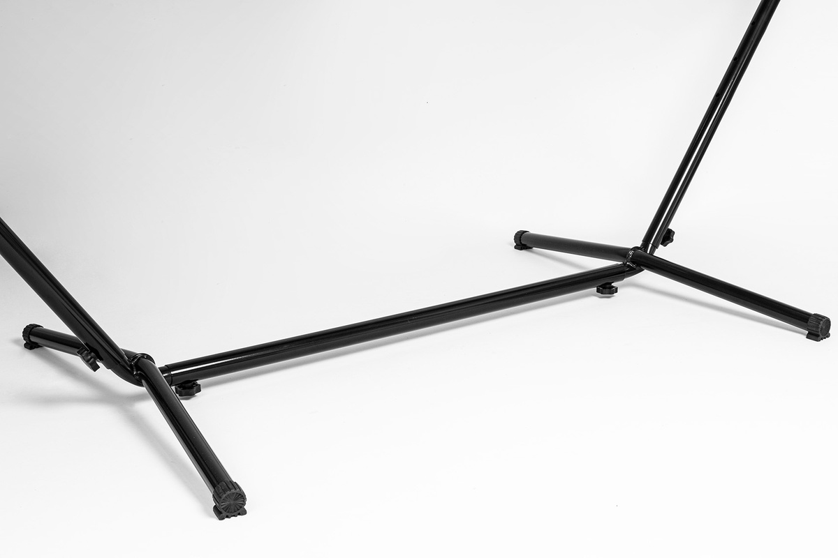 Stojak do hamaka stalowy stojak na hamak ogrodowy balkonowy do domu