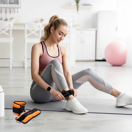 Obciążniki ciężarki na nogi kostki ręce nadgarstki 2x1,5kg Pretorians