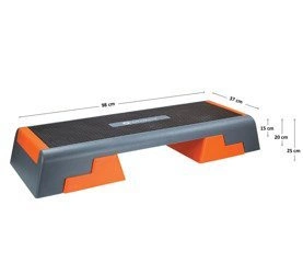 Step stepper do aerobiku 3 stopnie regulowany HMS AS007