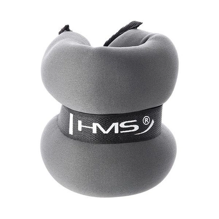 Obciążniki na ręce i nogi szare 2x2 kg OB05 HMS