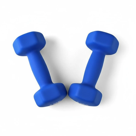 Hantelki neoprenowe 2x2,5kg HW10 Pretorians