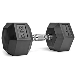 Hantla Hex 22,5kg ciężarek ogumowany