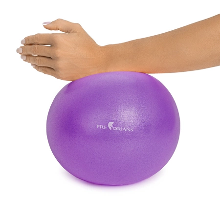 Piłka do pilatesu 25cm fioletowa Pretorians