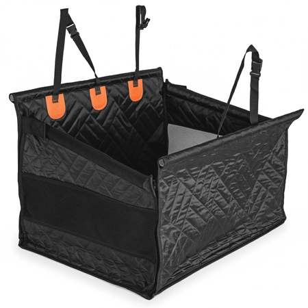 Fotelik samochodowy dla psa – duży transporter do samochodu