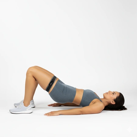 Guma mini band materiałowa oporowa M szara Pretorians