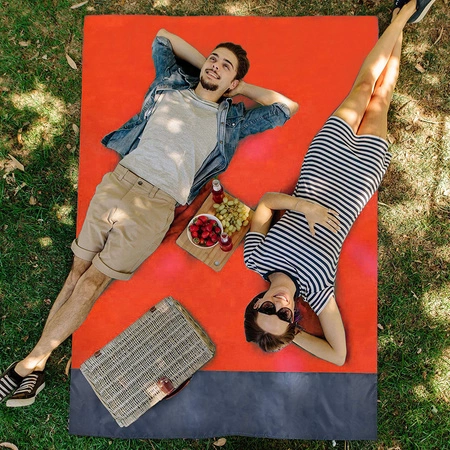 Mata plażowa piknikowa wodoodporna 140x200 MPW-11