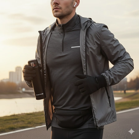 Kubek termiczny czarny 400ml termos do samochodu z ustnikiem