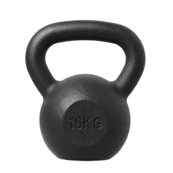 KETTLEBELL KZG 16kg żeliwny HMS