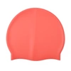 Czepek silikonowy na basen pływacki kąpielowy CP2 pomarańczowy