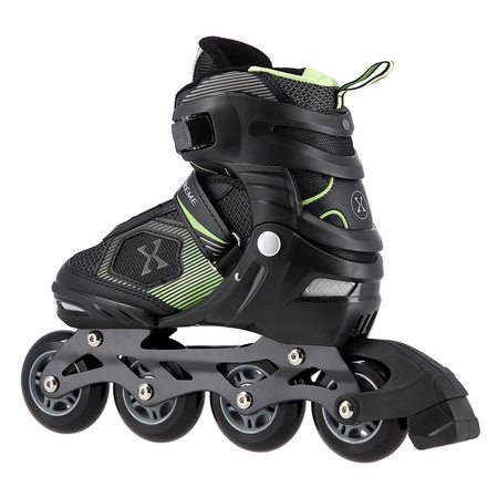 Łyżworolki NA9080 czarno-zielone Nils Extreme rozmiar M