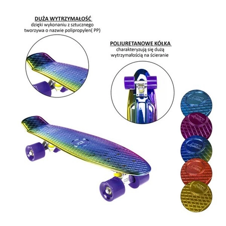 Deskorolka Pennyboard ELECTROSTYLE NILS EXTREME  PNB01 BLUE