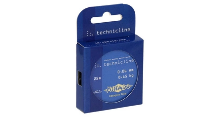 ŻYŁKA - TECHNICLINE - 0.10mm/1.55kg/25m - op.1szp.