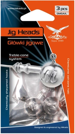GŁÓWKA JIGOWA - ABERDEEN - 5g-3/0 BN - op.3szt.