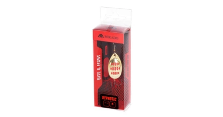 BŁYSTKA OBROTOWA - HYPNOTIC nr 4 - GOLDEN RED - op.1szt.