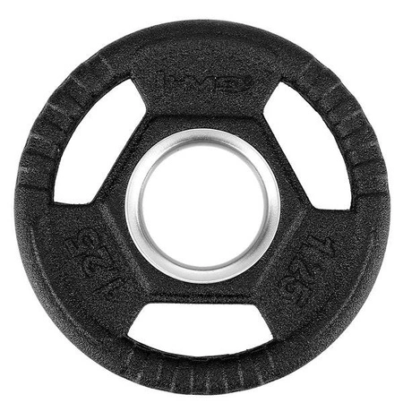 TOH01 czarny talerz olimpijski hms ogumowany 1.25kg