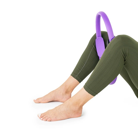 Obręcz do pilatesu jogi kółko do ćwiczeń ring Pretorians fioletowe