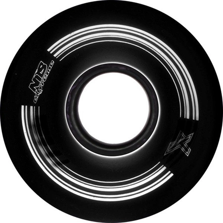 KÓŁKA DO DESKOROLKI NILS EXTREME KP-6045 60x45 MM (4 szt.) BLACK