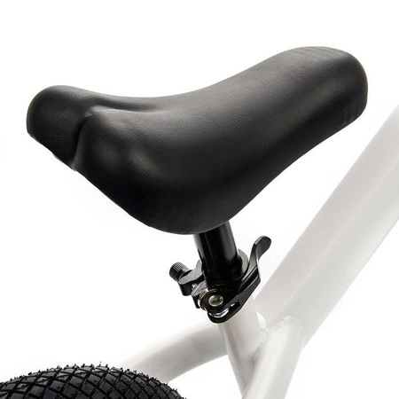 Rowerek biegowy dziecięcy biało-różowy 22533 Meteor