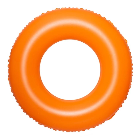 Koło dmuchane 90cm pomarańcza - kółko do nauki pływania