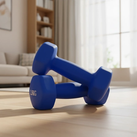 Hantelki neoprenowe 2x2,5kg HW10 Pretorians