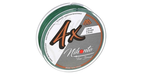 PLECIONKA - NIHONTO FINE BRAID - 0.25mm/20.9kg/150m - ZIELONA - op.1szp.