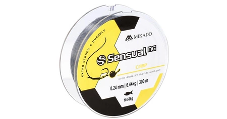 ŻYŁKA - SENSUAL N.G. CARP 0.45mm/30kg/300m - TRANSPARENTNA - op.1szp.