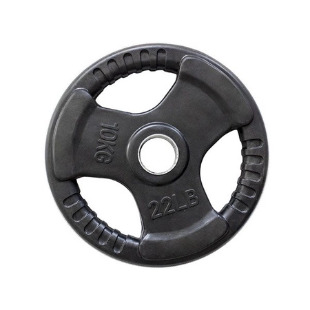 Talerz Olimpijski TOK 10 obciążenie 10kg krążek HMS 51mm