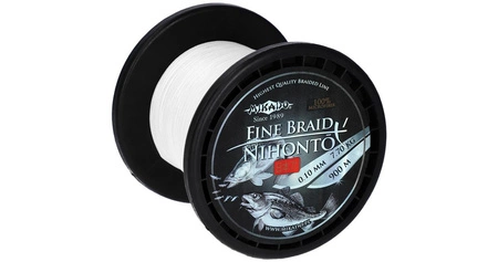 PLECIONKA - NIHONTO FINE BRAID - 0.06mm/3.25kg/900m - BIAŁA - op.1szp.