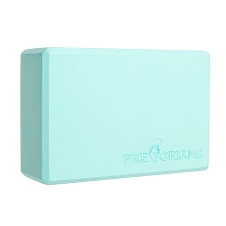 Kostka do jogi klocek blok do ćwiczeń rozciągania Pretorians niebieska