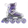 ROLKI NILS EXTREME NA0328 A regulowane 34-37 fioletowe M