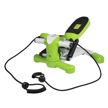 STEPPER SKRĘTNY PROSTY 2w1 Z LINKAMI HMS S3088 zielony