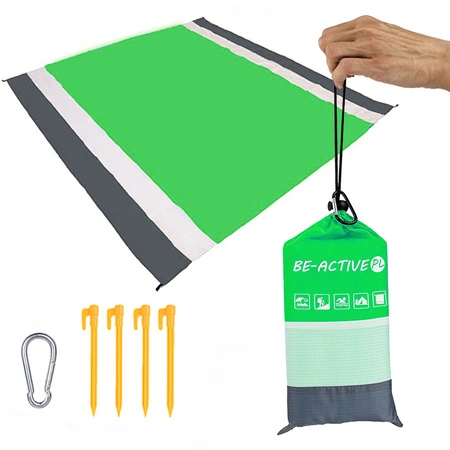 Mata plażowa piknikowa wodoodporna 200x210 MPW-18