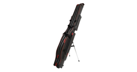 POKROWIEC NA WĘDKI - WĘDK. 3 KOMOROWY 160cm - USZTYWNIANY - SZARY - op.1szt.