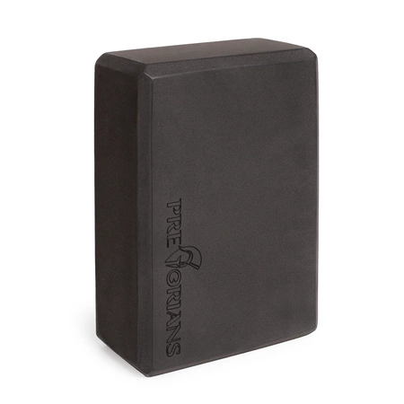 Kostka do jogi klocek blok do ćwiczeń rozciągania Pretorians czarna