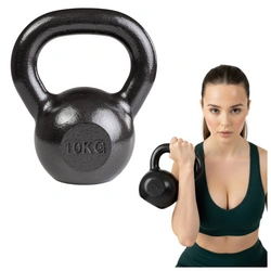 Kettlebell 10kg żeliwny BA-KCZ10 Pretorians