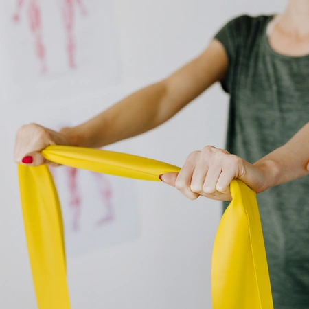 Taśma rehabilitacyjna guma do ćwiczeń 2m komplet Pretorians RB03