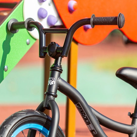 Rowerek biegowy dziecięcy czarny RB202 Nils Fun