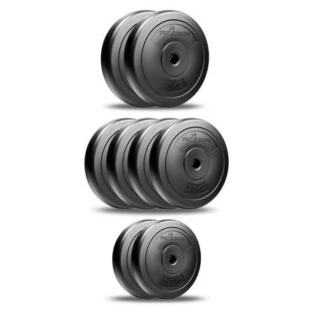 Zestaw do ćwiczeń 27kg - z gryfem łamanym 120 cm i nakładem obciążeń