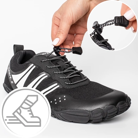 Buty do wody wodoodporne antypoślizgowe lekkie oddychające obuwie sportowe 40 czarne