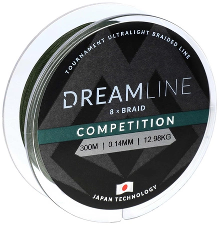 PLECIONKA - DREAMLINE COMPETITION - 0.23mm/23.61kg/300m - ZIELONA - op.1szp.
