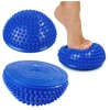 Półkula sensoryczna półjeżyk do rehabilitacji masażu niebieska