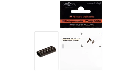 TULEJKA ZACISKOWA - PODWÓJNA - rozm. 0.6mm - op.20szt.