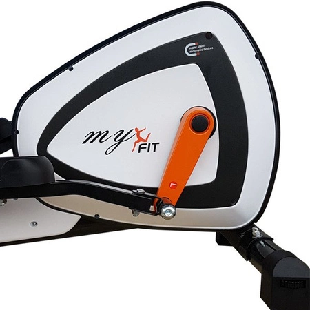 Trenażer eliptyczny magnetyczny trenaż koło zamachowe 11kg 72502BK czarny